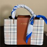 VINTAGE 60S VERESA BY VERA SCARF Blue Photo 6