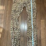 We Wore What NWT Resortwear Beach XS Tiger Stripes High Rise Statement Pants Photo 10