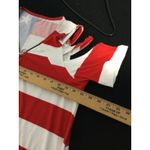 American Flag Dress Women's XL‎ Cold Shoulder Stars and Stripes Patriotic Blue Photo 1