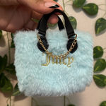 Juicy Couture  Blue Furry Mini Bag Photo 0