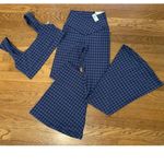 Aerie NWT Offline by Houndstooth Sport Bra In Blue Size L Photo 6