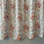 RACHEL Rachel Roy white multicolor tiny floral smocked long sleeve blouse large Photo 9