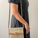 Christian Dior DIOR Tan Honeycomb Crossbody / Shoulder Bag Photo 8