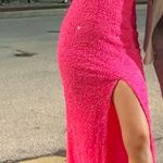 Primavera Couture Pink Sequin Prom / Formal Dress Photo 4