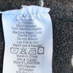 Laju Black White Star Sleeve Pattern Crewneck Knit Pullover Sweater XL Spacecore Black Photo 4