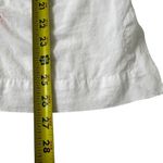 Lilly Pulitzer White & Pink Embroidered Amelia Island Tunic Women Medium | 67-4 Photo 4