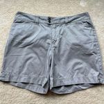 Eddie Bauer ✨ Women’s Mercer Fit Khaki Chino Shorts - Size 14 - EUC - 100% Cotton Photo 0
