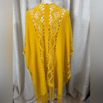 Anthony Original Mustard Yellow Knit Kimono Cardigan Size undefined Photo 7