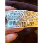 ZARA  Jacket Women XL Burgundy Black Trim Mock Neck Full Zip Track Jacket‎ Photo 10