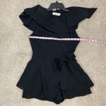 DO+BE Aldrin Backless Wrap Skort Romper Black S Photo 6