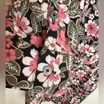 Outerknown  Floral Long Sleeve Romper, Size Large,  Linen & Organic Cotton NWT Photo 4