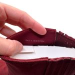 Dolce Vita Tippy Heeled Suede Bootie Burgundy SZ 7.5 Wedge Sleek Fall Modern Red Photo 6