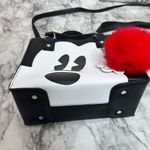 Lounge Fly Disney Parks  Peek-a-boo Mickey Crossbody Purse black white collectible Photo 1