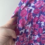 Vintage Anthony Richards Nightgown Women's Size 0LG Pink Floral Print Sleeveless Photo 4