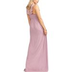 Show Me Your Mumu June Maxi Bridesmaid Dress size Small Antique Rose Chiffon Photo 1