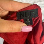 NBD REVOLVE - NBS Silk Red Dress Photo 3