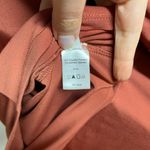 Venus Brick Front Tie Dress Photo 6