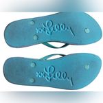 Lilly Pulitzer Women Cay To My Heart POOL FLIP FLOP Sandals 11 Photo 0