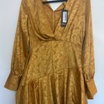 Nasty Gal Gold Dress Photo 1