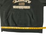Clancy's Vacationaire Resort Signature Sportswear Hoodie Sweatshirt Sz M Black Size M Photo 5