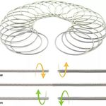 Boutique NEW 2 mm Gold Plated Stainless Steel 316L Stackable Guitar String Bracelets Photo 12