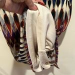 Badgley Mischka NEW  3/4 SLEEVE WIDE NECK PRINT DRESS Photo 5