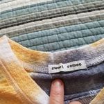 Sweet Romeo  Women's Storm Tie Dye Thermal Thumbhole Long Sleeve Shirt Size S Photo 1