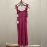 After Six  Contoured Wide Strap Sweetheart Maxi‎ Dress Size 4 Photo 7