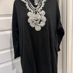 Quacker Factory Quacker Factrort Embroidered Scroll Accent Soft Knit Top Photo 8