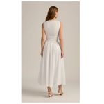 FAVORITE DAUGHTER The Eyes Only For You Midi Dress Size 6 White Photo 1