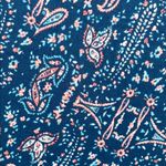 Decree  Blue V-Neck Fit and Flare Skater Y2K Dress Medium Photo 3