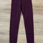 Aerie  High Rise Burgundy Maroon Pocket Leggings Tights Photo 0