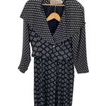 Vintage Marsha Brander for Componix Southwest Blazer Skirt Set sz 6 Acrylic Wool Black Photo 0