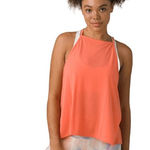 prAna ‎ Epiquator Tank Top Size S in Hyper Coral NWT Photo 0