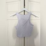 White Fox Boutique NWT  Angel Eyes Crop Tank Top Ribbed Cherub White Size Large Photo 8