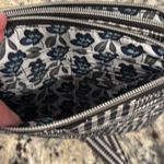 Vera Bradley performance twill Black & White third compartment crossbody Bag Photo 7