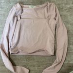 Aritzia Aritiza babaton square neck long sleeve top size small Photo 0