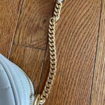 Tory Burch Kira Leather Chevron Circle Crossbody Photo 2