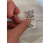 Martha Stewart Women's Jeans Size 8 White Knit Denim Ankle Pull On Elastic NWOT Photo 15