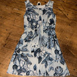 Pam Hara blue tropical coconutgirl M made in Hawaii dress Blue Size M Photo 0