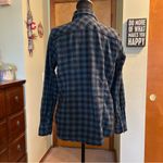 Blue Mountain green plaid button down flannel size L cotton outdoors PNW grunge Size L Photo 2