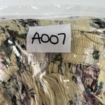 Vintage Y2K Sz L Maxi Skirt Tiered Gauze Beige Boho Cottagecore Floral Prairie Yellow Size L Photo 10