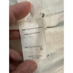 Nicholas Midi Dress Blue Rose Floral White Denim Flare Ruffle Hem Sleeveless 2 Photo 8