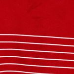 Tahari NWT -  Women’s Red Boatneck Stripe 3/4 Sleeve Sweater - Size XL. Photo 7