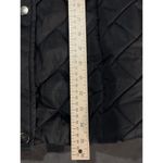 Jaclyn Smith  Black Quilted Parka‎ Coat with Faux Fur Hood Winter Jacket D-7 Photo 6