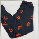 LuLaRoe NWOT Halloween Jack O’Lantern Smile Leggings Black Orange Size OS (2-10) Photo 0