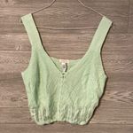 Mint Green Crotchet‎ Crop Top Jolie & Joy 2X Photo 1