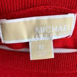 Michael Michael Kors Red Crewneck Sweater Size M Photo 2