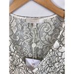 WAYF NWT  Long Bell Sleeve V Neck Lace Shift Dress S Photo 4