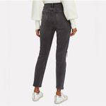 AGOLDE  Nico High Rise Slim Button Fly Jeans‎ Black Stretch A093D Women’s Size 27 Photo 1